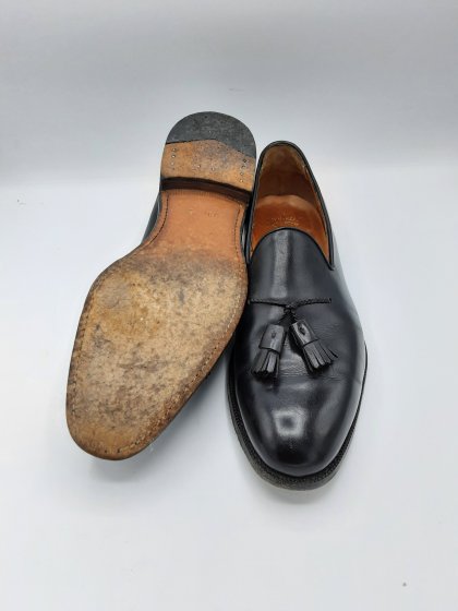 Mocassin ShoesMaker noir de seconde main