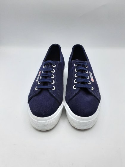 Tennis SUPERGA bleues de seconde main