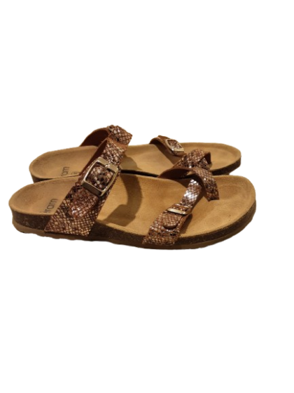 Mules en cuir OR effet python - ERAM T40 de seconde main