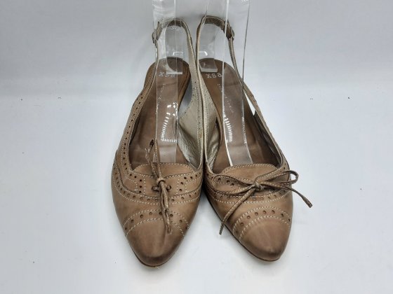 Sling back XSA taupe de seconde main
