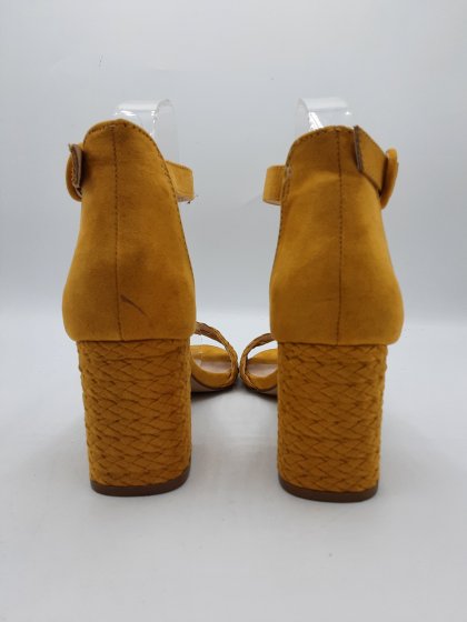 Sandales à talons PROMOD jaunes de seconde main