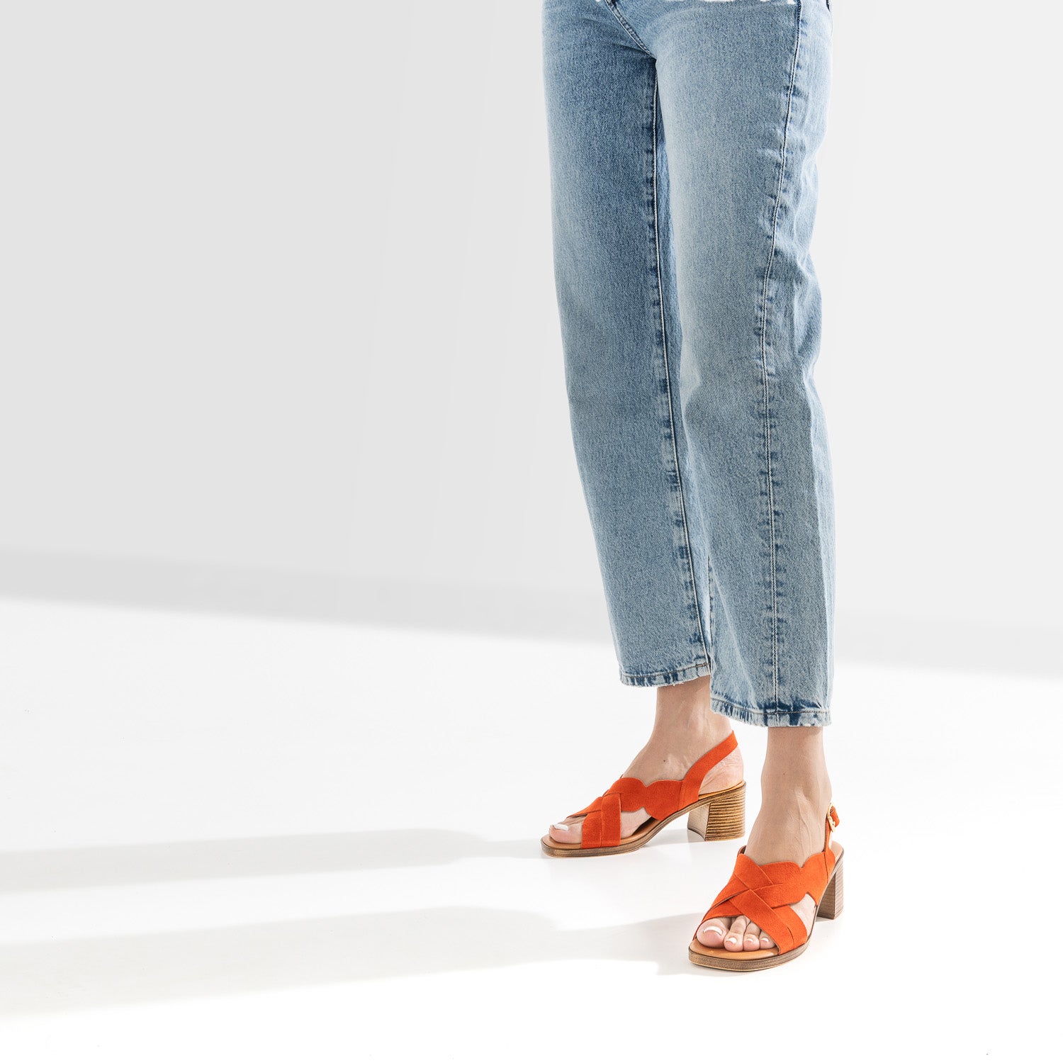 SANDALE GAELLE ORANGE