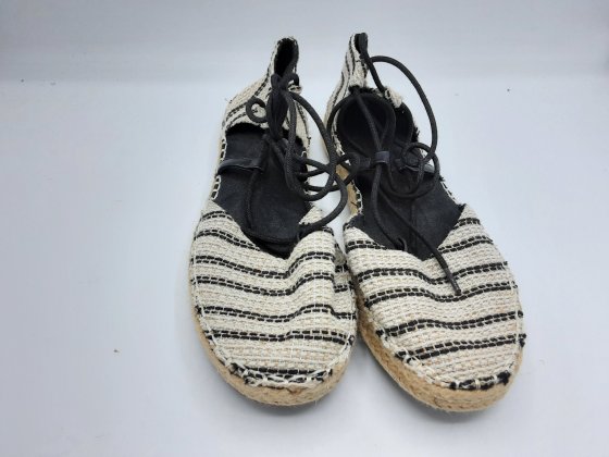 espadrilles promod rayé de seconde main