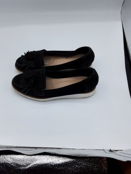 mocassin noir de seconde main