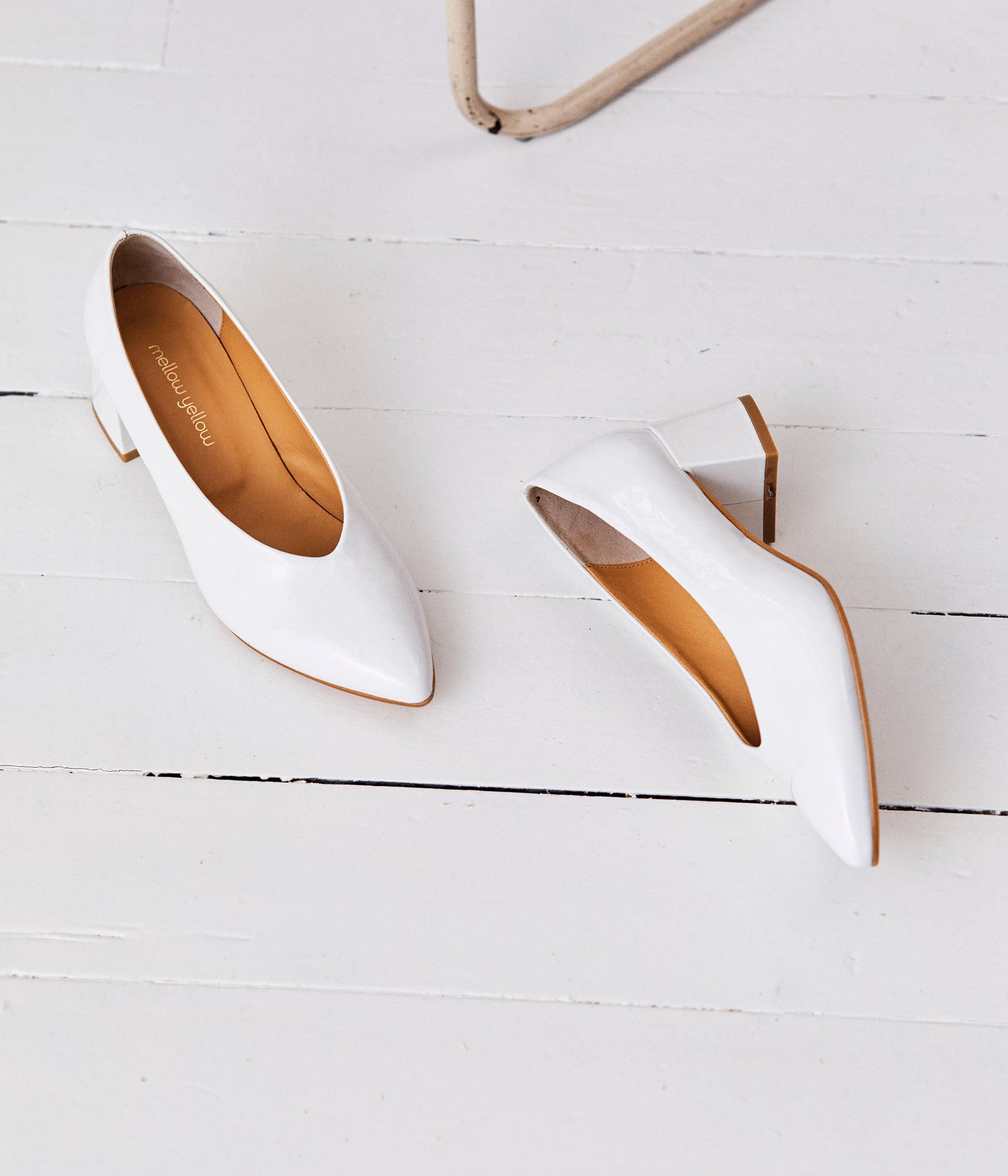 ESCARPIN PINA BLANC