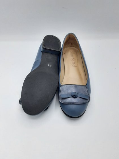 Ballerines Ellen Kassel Bleu de seconde main