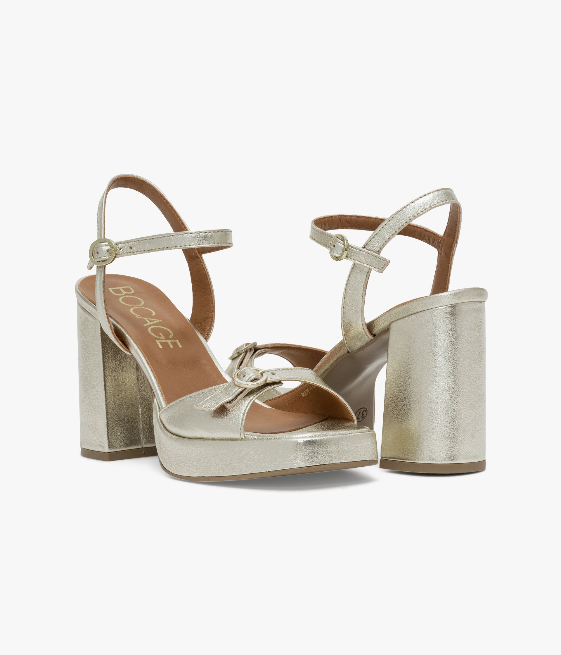 SANDALE POLLA PLATINE