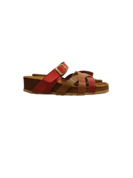 Sandale nue pied mule semelle intér cuir ARIMA T39 de seconde main