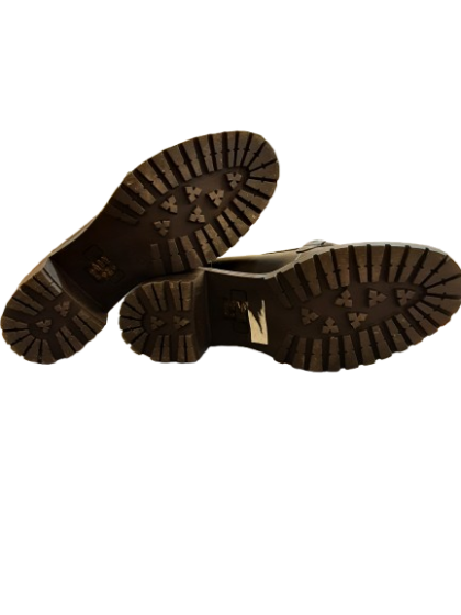Mocassin NOIR à talon cranté ERAM de seconde main