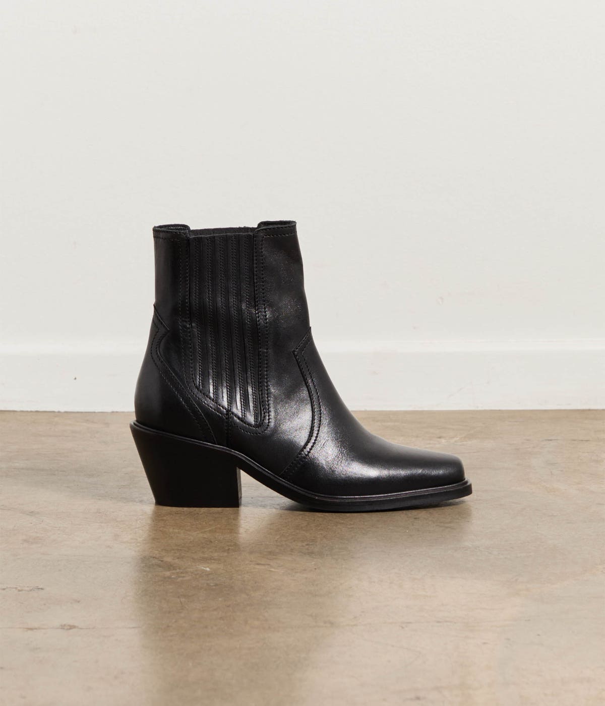 BOOTS À TALON RASMINA NOIR