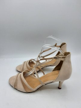 Sandales ERAM rose nude de seconde main