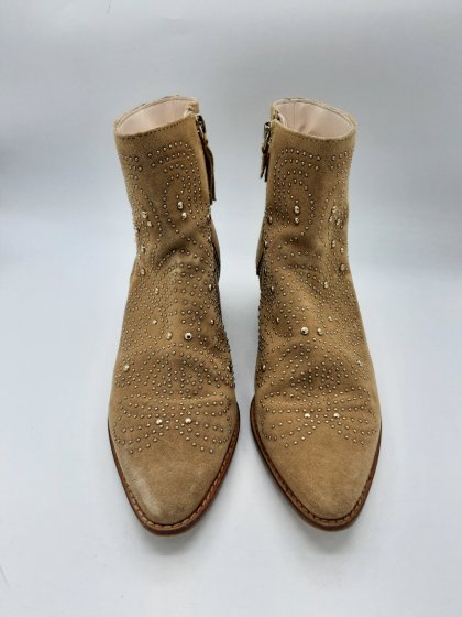 Bottines ZARA BASIC COLLECTION beiges de seconde main