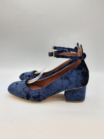 Escarpins I LOVE SHOES bleus de seconde main