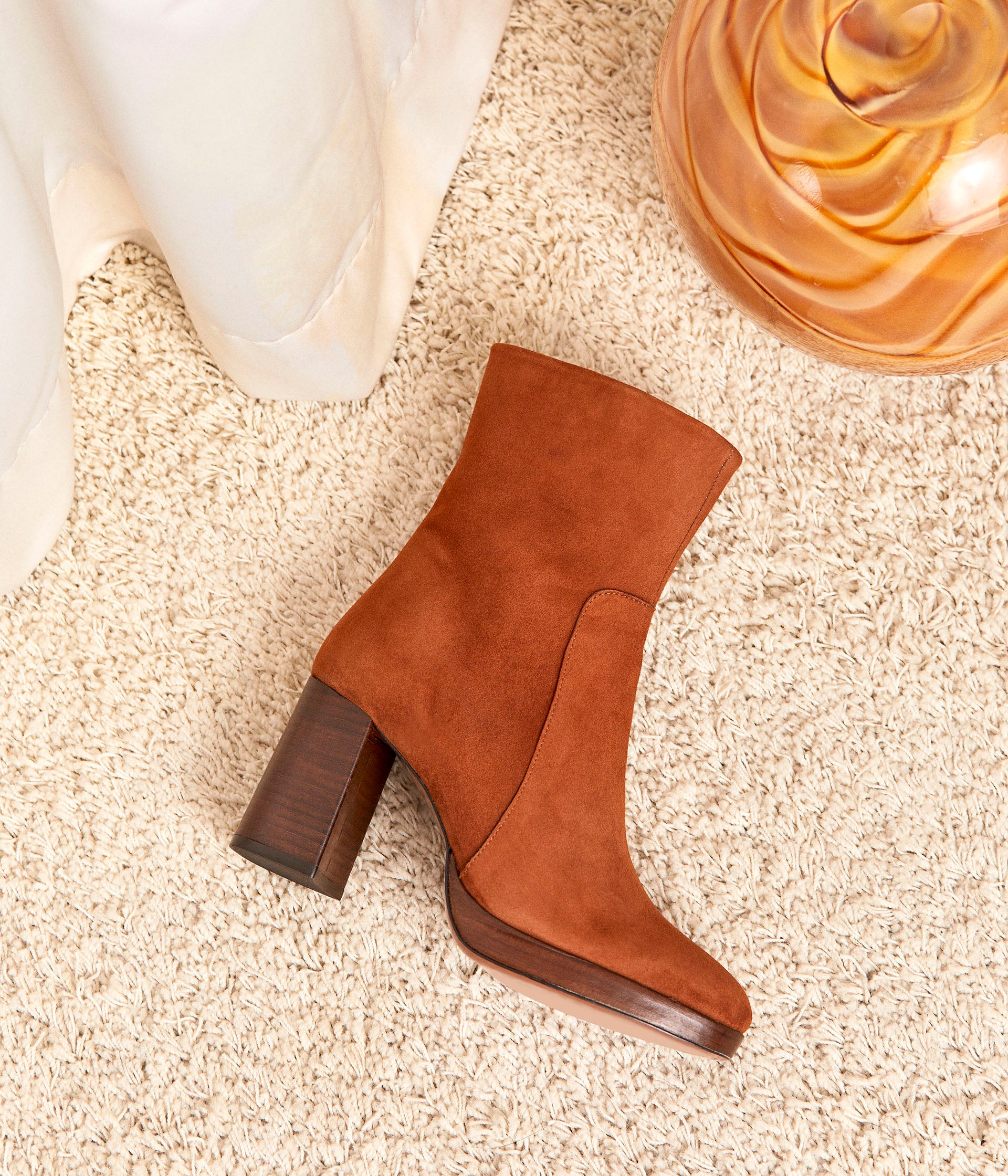 BOOTS LEONTINE COGNAC