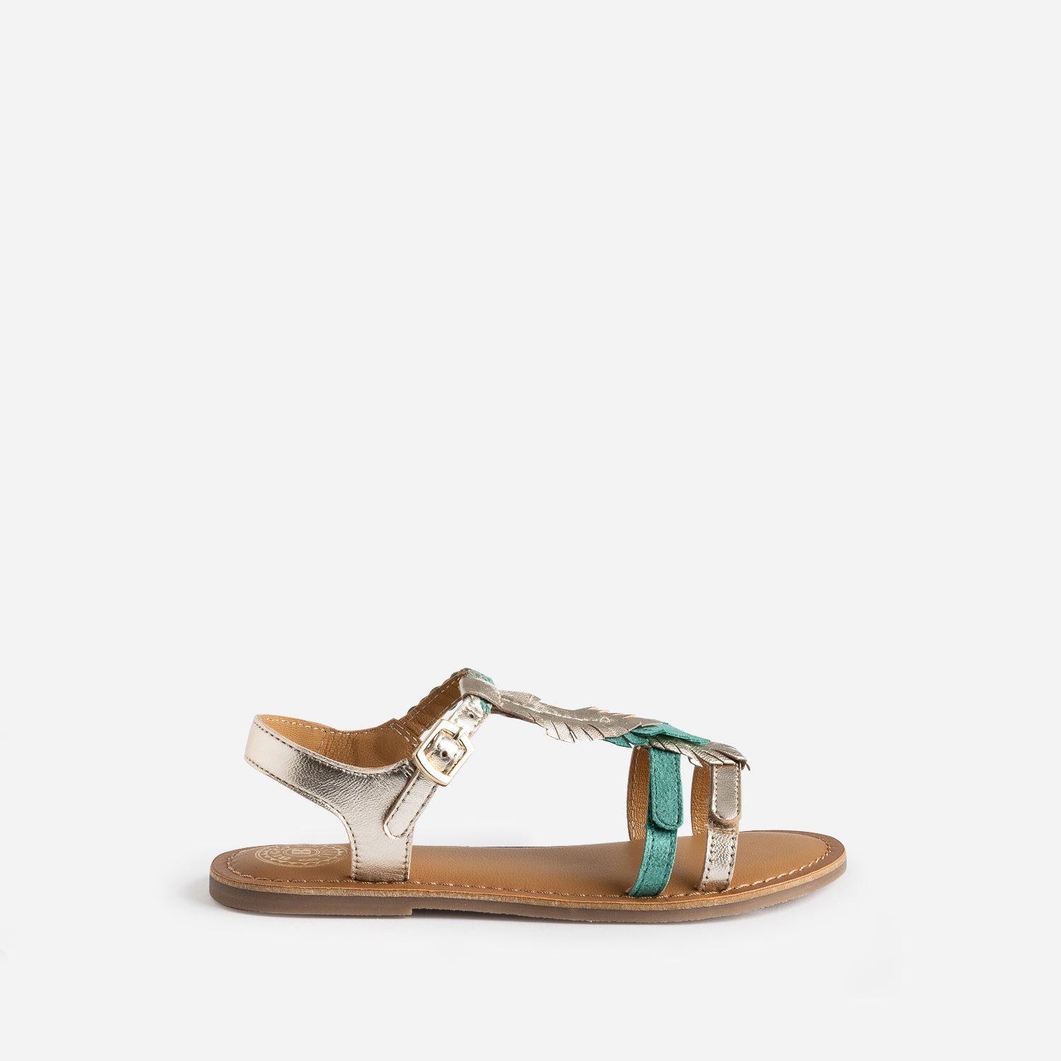 SANDALE TOUREILLO4 TURQUOISE
