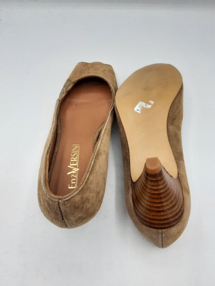 Open-toe ENZO VERSINI taupes de seconde main
