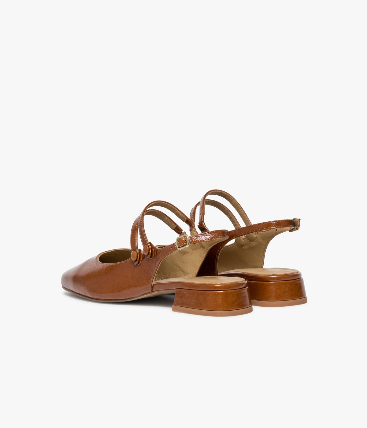 SLINGBACK SYNTHIA CARAMEL