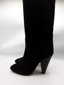 Bottes ISABEL MARANT ETOILE noires de seconde main
