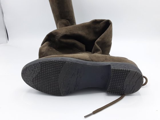 Botte Cuissarde kaki 37 textile de seconde main