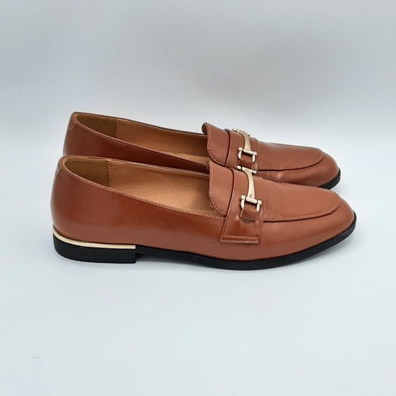 Mocassin Eram cognac de seconde main