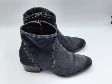 Boots tamaris bleu de seconde main