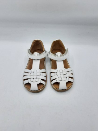 Sandales BUGGY SHOES blanches de seconde main