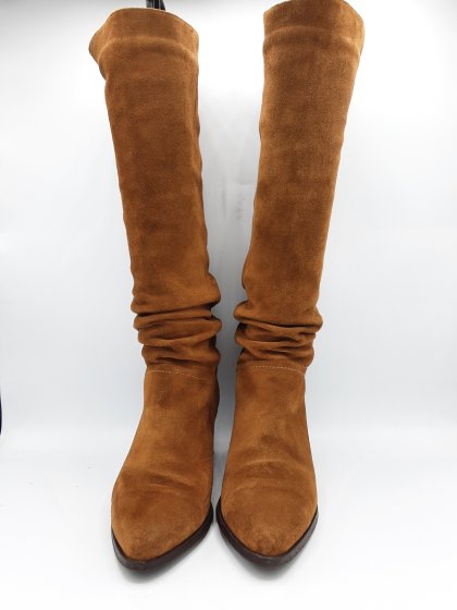 Bottes plissées de seconde main