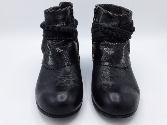 Bottines noir de seconde main