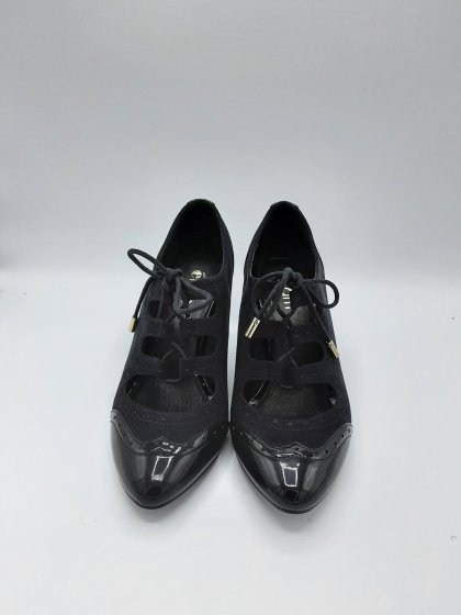 Escarpin noir lacet Eram de seconde main