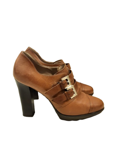 Bottines marrons de seconde main de la marque Janet & Janet