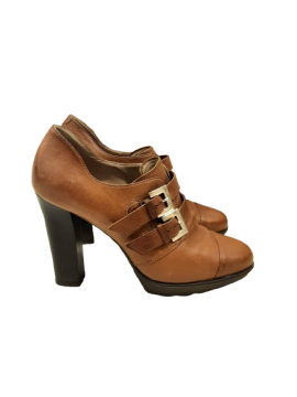 Bottines marrons de seconde main de la marque Janet & Janet