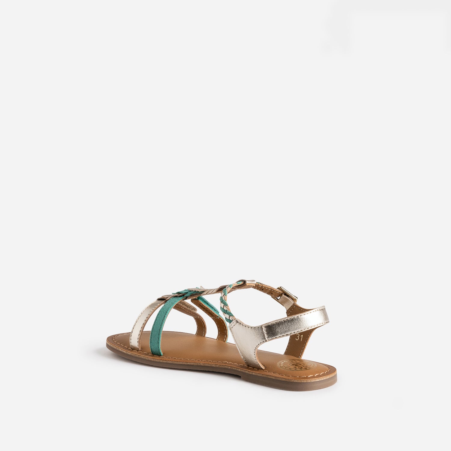 SANDALE TOUREILLO4 TURQUOISE
