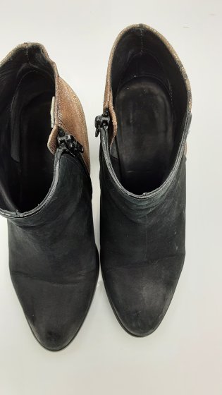 Bottines noires de seconde mains
