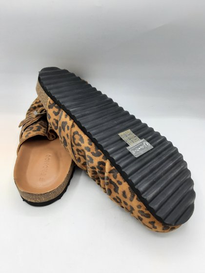 Mules PROMOD léopard de seconde main
