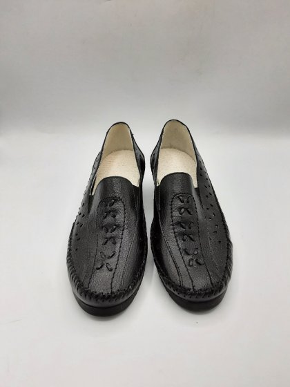 Mocassins DE MARQUE INCONNUE noirs de seconde main