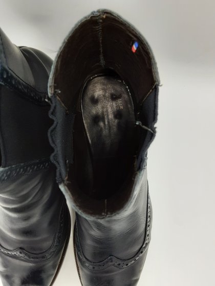 bottines bleu de seconde main