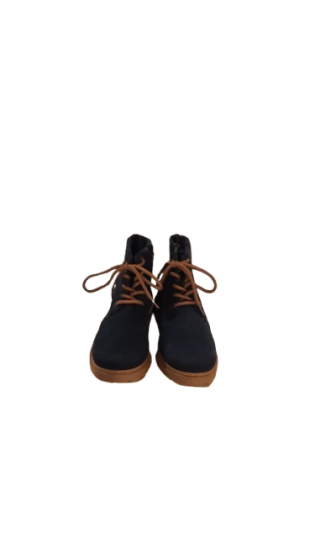 Boots à lacets daim bleue neuve secondes mains pointure 39