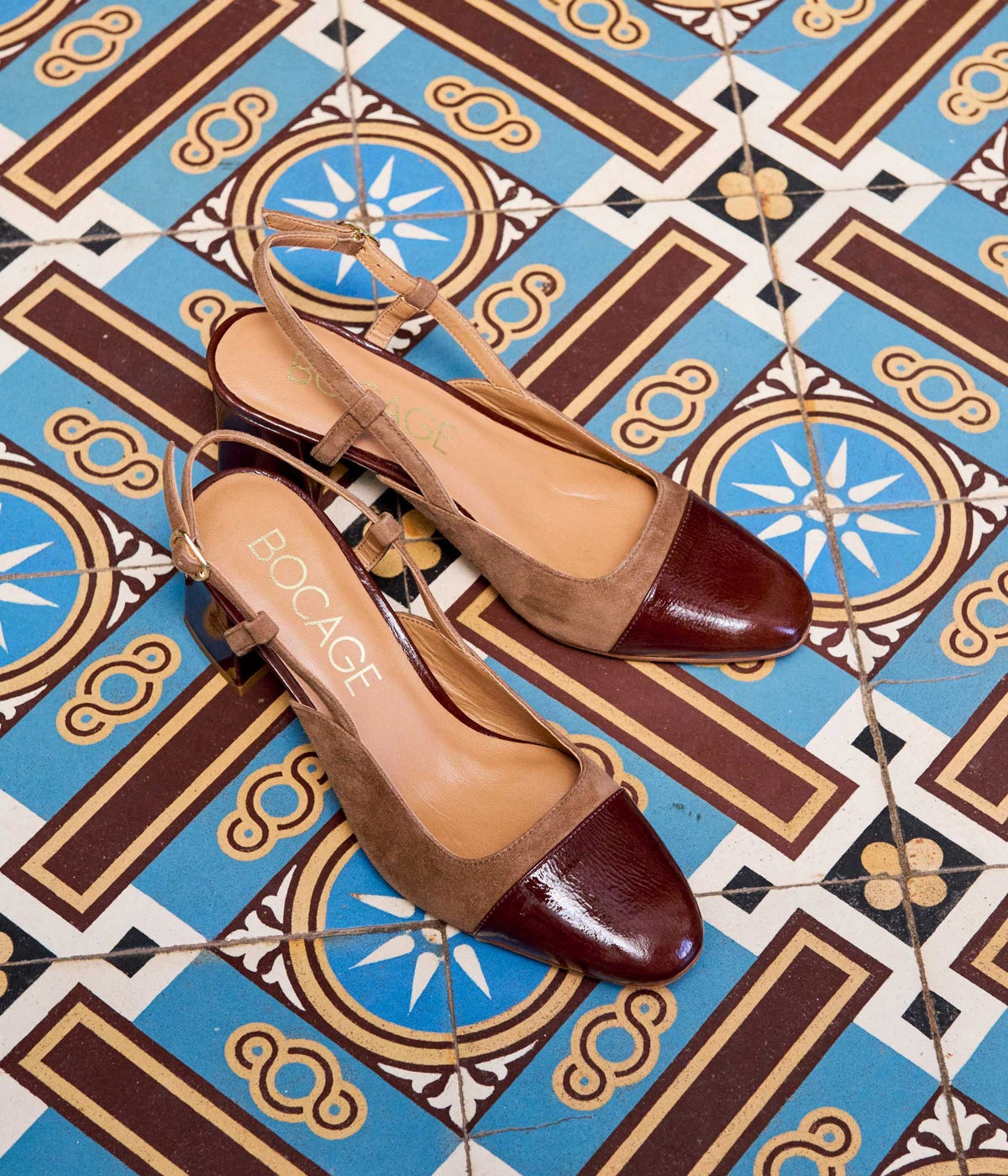 SLINGBACK DENITSA CHOCOLAT
