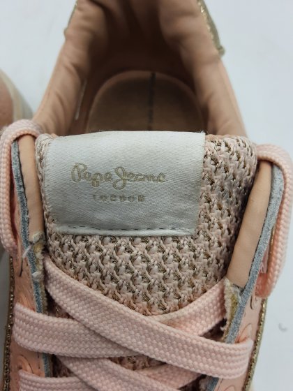 basket pepe jeans rose de seconde main