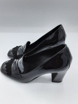 Escarpin Sandra vernis noir de seconde main