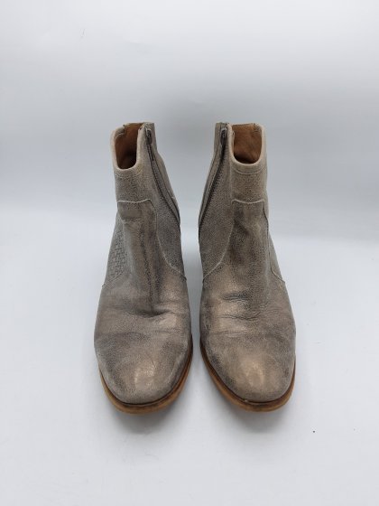 Bottines MYMA gold de seconde main