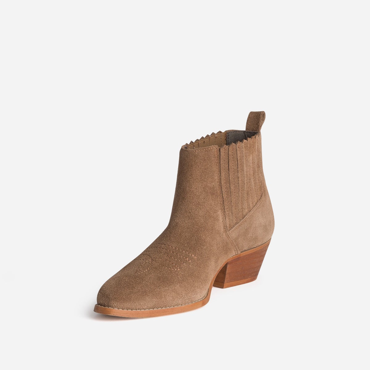 BOOTS AGATHE. TAUPE