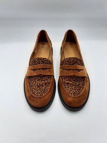 Mocassins ERAM FLEX léopards de seconde main