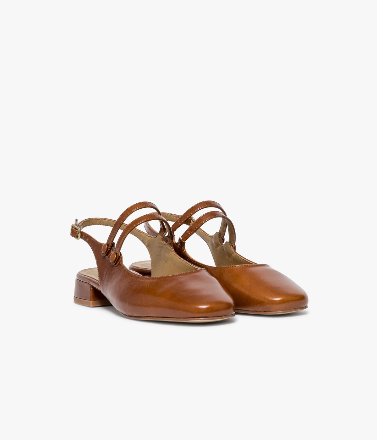 SLINGBACK SYNTHIA CARAMEL