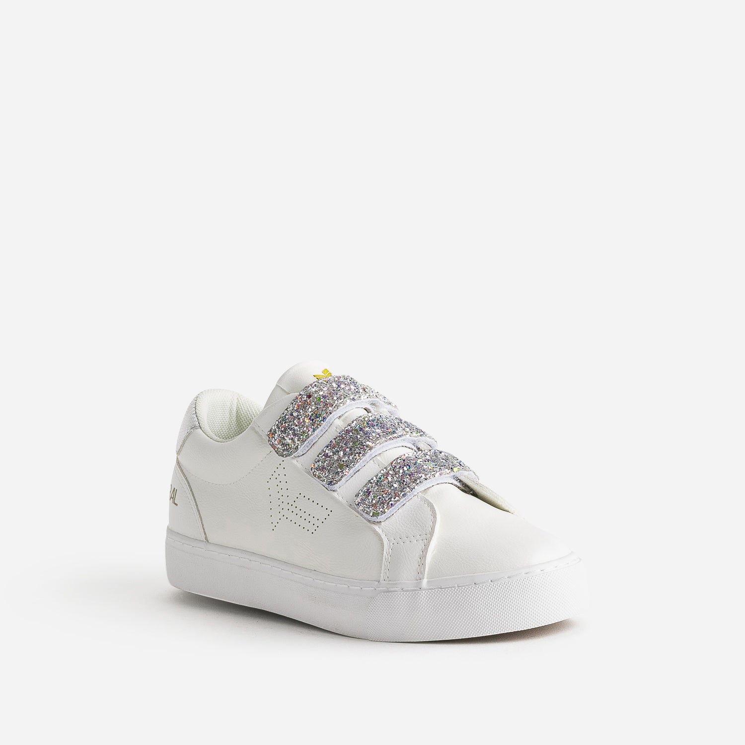 BASKET TIPPY BLANC/ARGENT