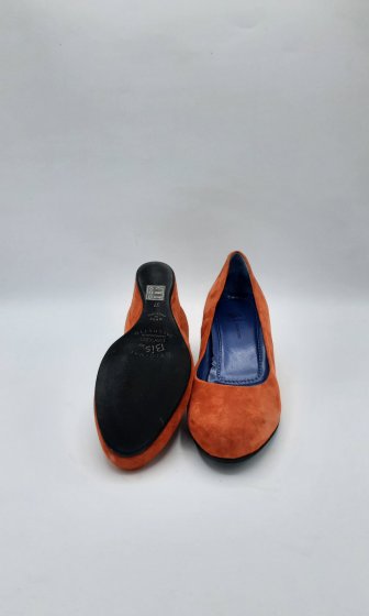 Escarpins orange de seconde main