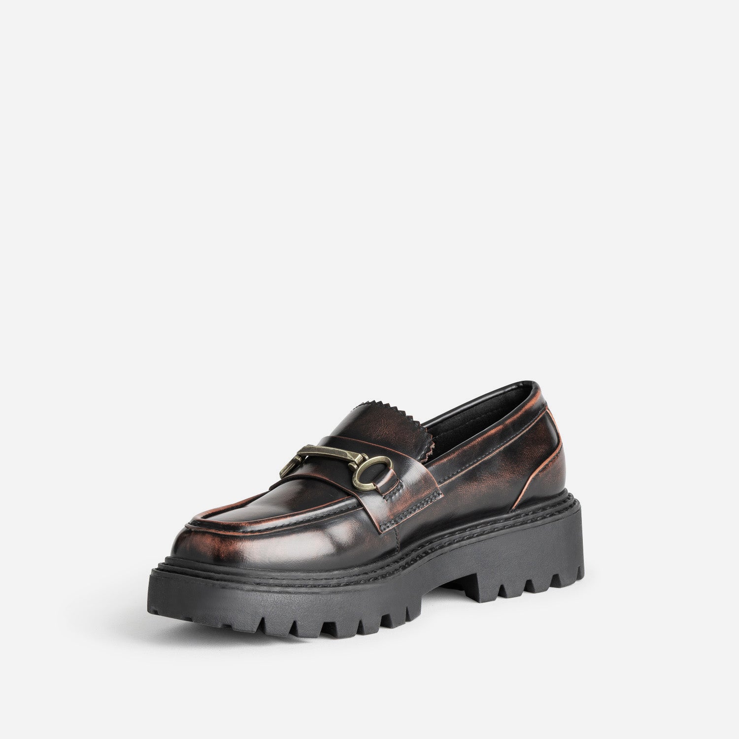 MOCASSIN GAMZE MARRON