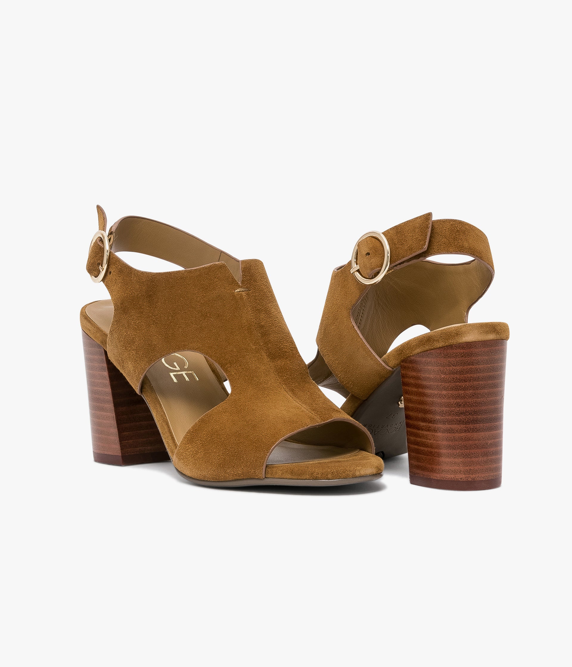 SANDALE PENSEE COGNAC