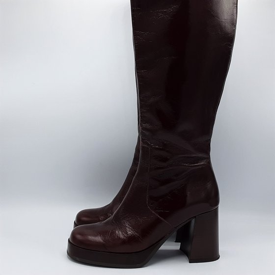 Bottes à talons bocage