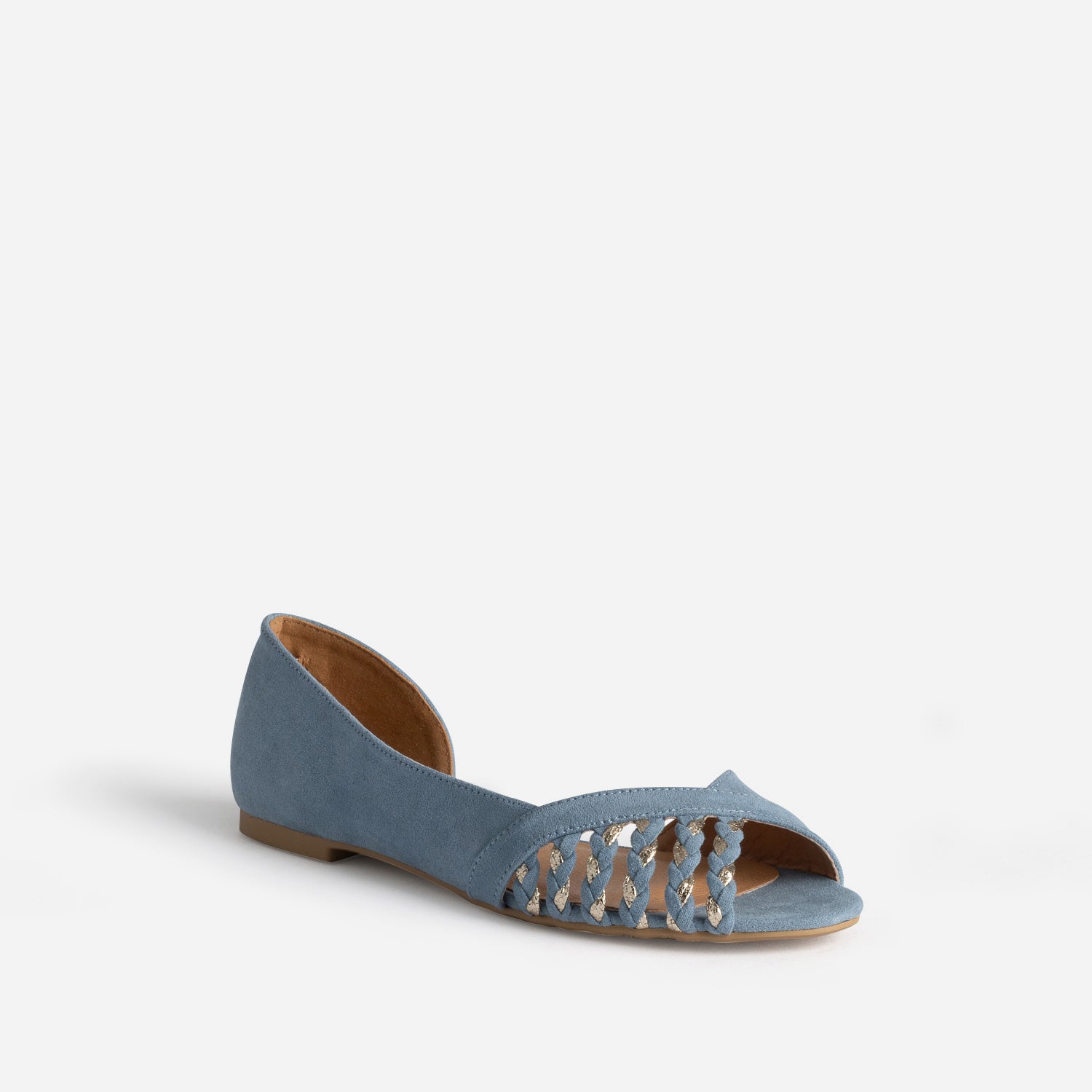 BALLERINE DAPHNEE BLEU JEAN